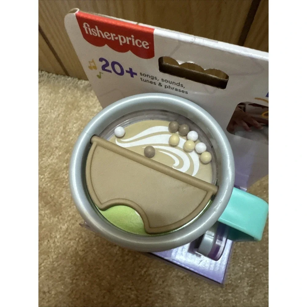 Fisher-Price Laugh & Learn: Wake Up & Learn Coffee Mug 6-36 Months New
